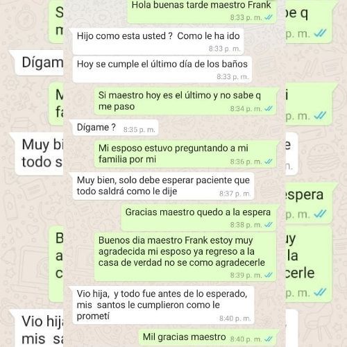 testimonios de hechizos de amor